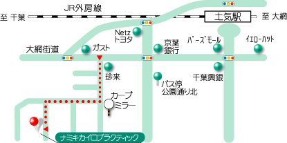 大網 茂原 東金 おゆみ野 地図